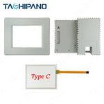 2711P-T6C20A Plastic Case for 2711P-T6C20D with Touch Screen Glass