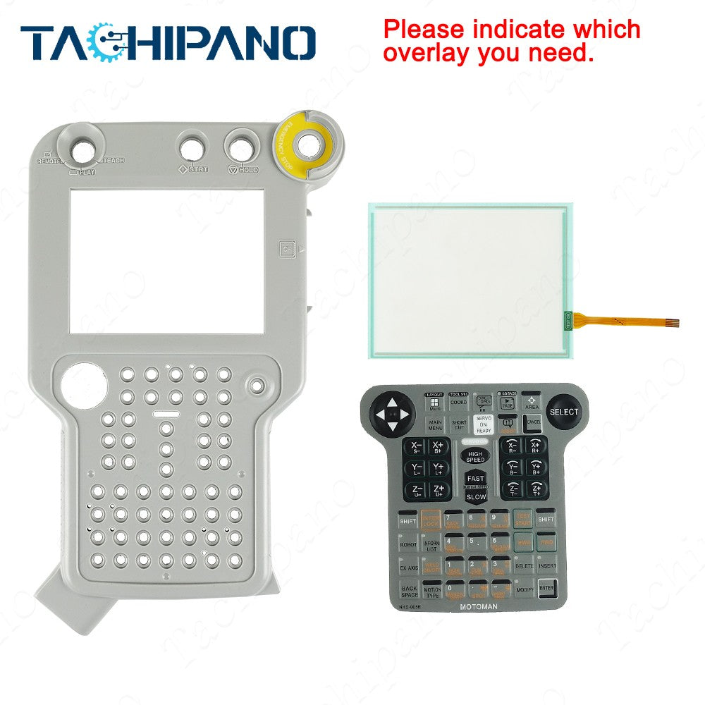 Plastic Case Cover for Yaskawa NX100 JZRCR-NPP01B-1 +Touch Screen +Film +Display