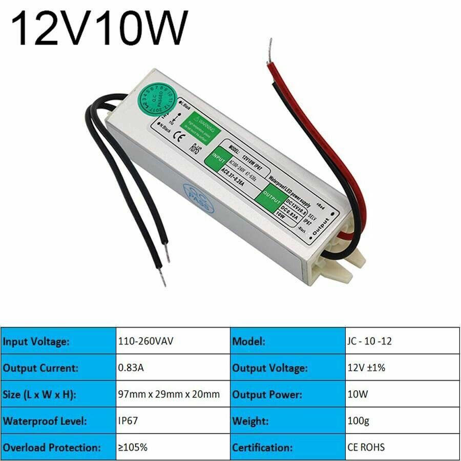 3V/5V/9V/12V/13.8V~48V 10W~3500W DC Regulated Switching Power Supply