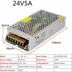 3V/5V/9V/12V/13.8V~48V 10W~3500W DC Regulated Switching Power Supply