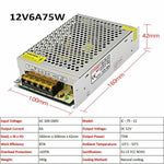3V/5V/9V/12V/13.8V~48V 10W~3500W DC Regulated Switching Power Supply