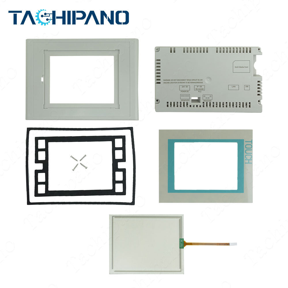 Touch Screen for 6AV6642-0BA01-1AX1 with Overlay, LCD, Plastic Case, Bracket