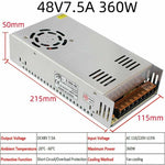 3V/5V/9V/12V/13.8V~48V 10W~3500W DC Regulated Switching Power Supply