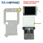 Plastic Case Cover for Yaskawa NX100 JZRCR-NPP01B-1 +Touch Screen +Film +Display