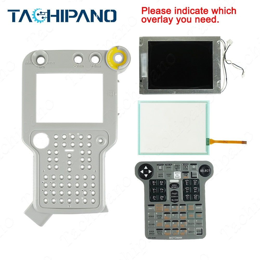 Plastic Case Cover for Yaskawa NX100 JZRCR-NPP01B-1 +Touch Screen +Film +Display