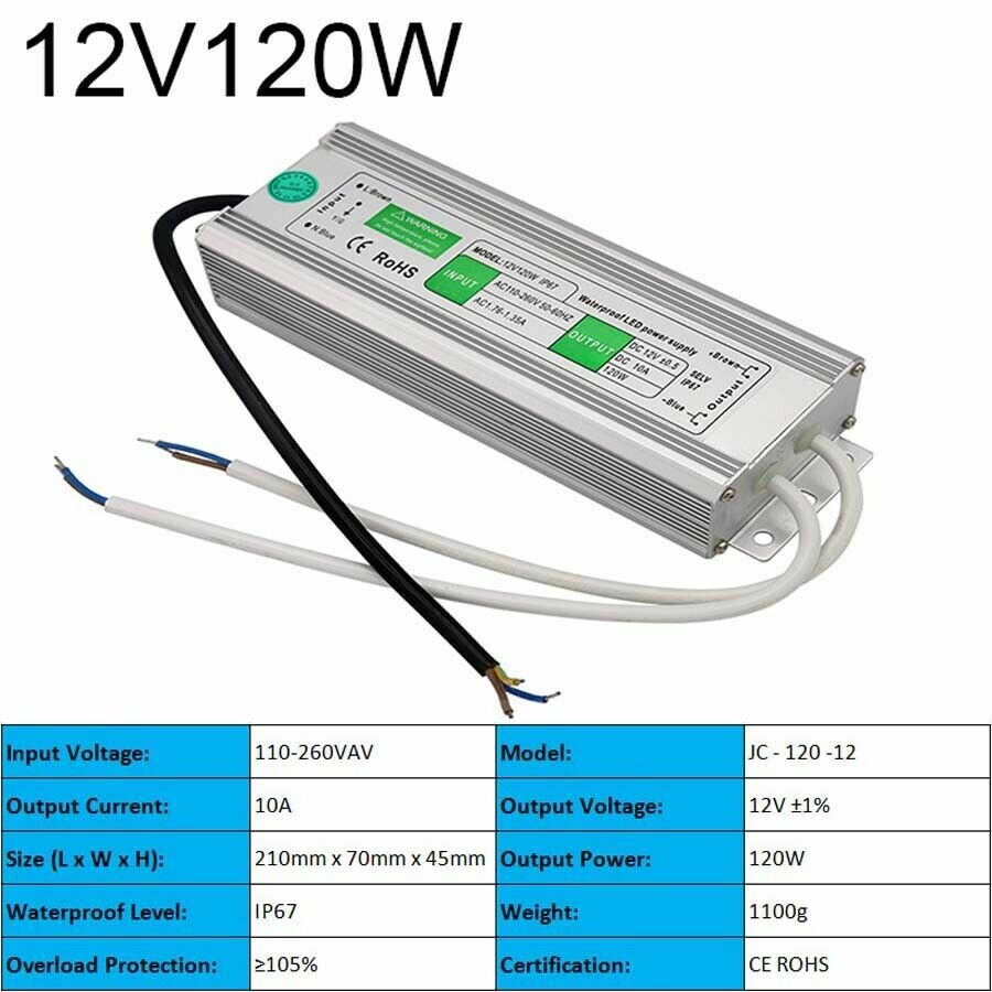 3V/5V/9V/12V/13.8V~48V 10W~3500W DC Regulated Switching Power Supply
