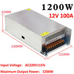 3V/5V/9V/12V/13.8V~48V 10W~3500W DC Regulated Switching Power Supply