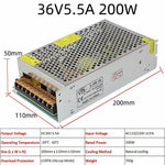 3V/5V/9V/12V/13.8V~48V 10W~3500W DC Regulated Switching Power Supply