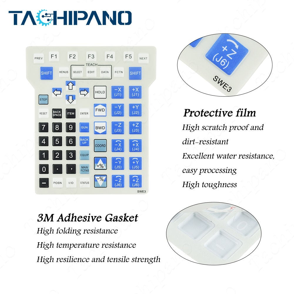 Protective Film for Fanuc AWE1, GLS1, GNE2, MHE1, MHE2, SWE2, PNE1, SLE2, SWE3