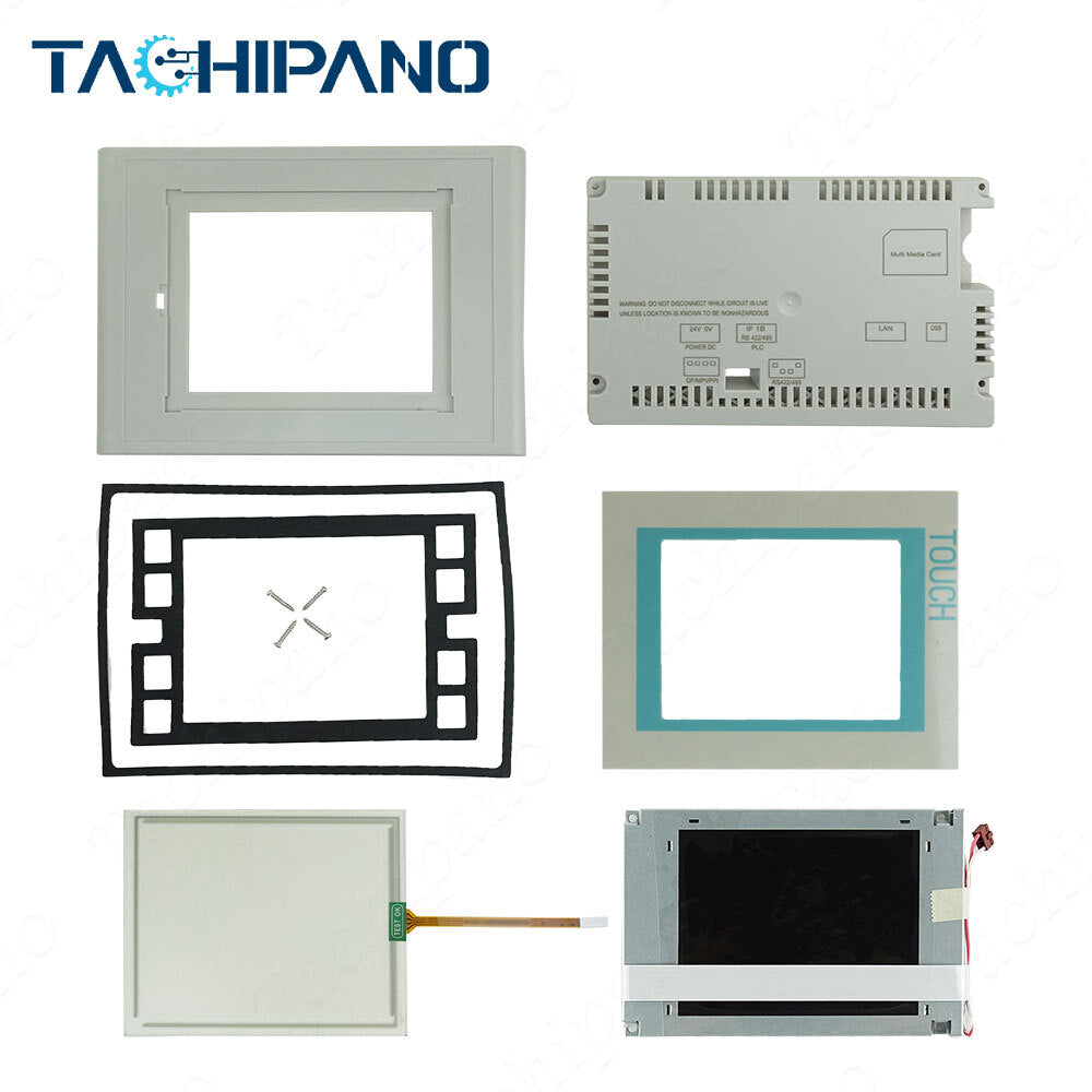 Touch Screen for 6AV6642-0BA01-1AX1 with Overlay, LCD, Plastic Case, Bracket
