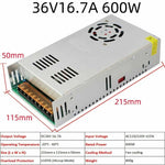 3V/5V/9V/12V/13.8V~48V 10W~3500W DC Regulated Switching Power Supply
