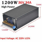 3V/5V/9V/12V/13.8V~48V 10W~3500W DC Regulated Switching Power Supply