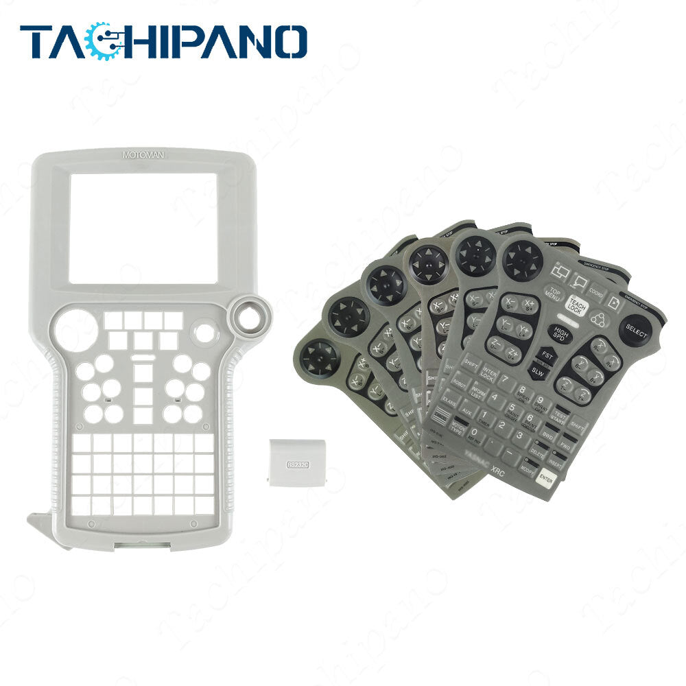 Plastic Case for Yaskawa XRC JZNC-XPP01 JZNC-XPP01B with Overlay + LCD Screen