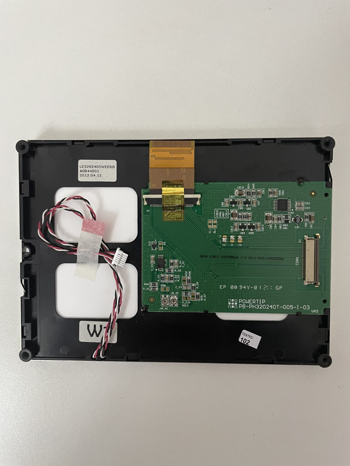 Original 5.7 inch Industrial LCD Panel LE3202405WEEBB PB-PH320240T-005-I-03