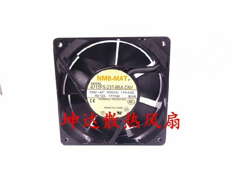 1pcs 4715FS-23T-B5A-DN1 12038 230V 0.16A / 0.12A fan