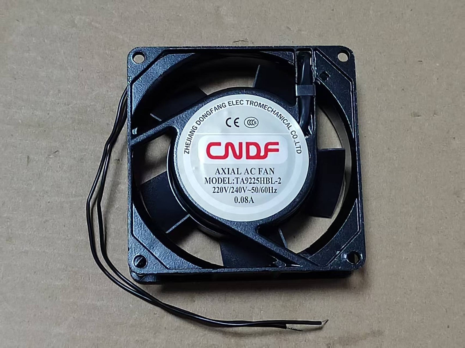 CNDF axial flow fan TA9225 220V electrical box distribution cabinet cooling fan