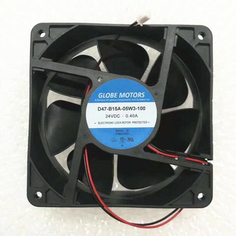 GLOBE MOTORS 12038 D47-B15A-05W3-100 24V 0.40A welding machine cooling fan