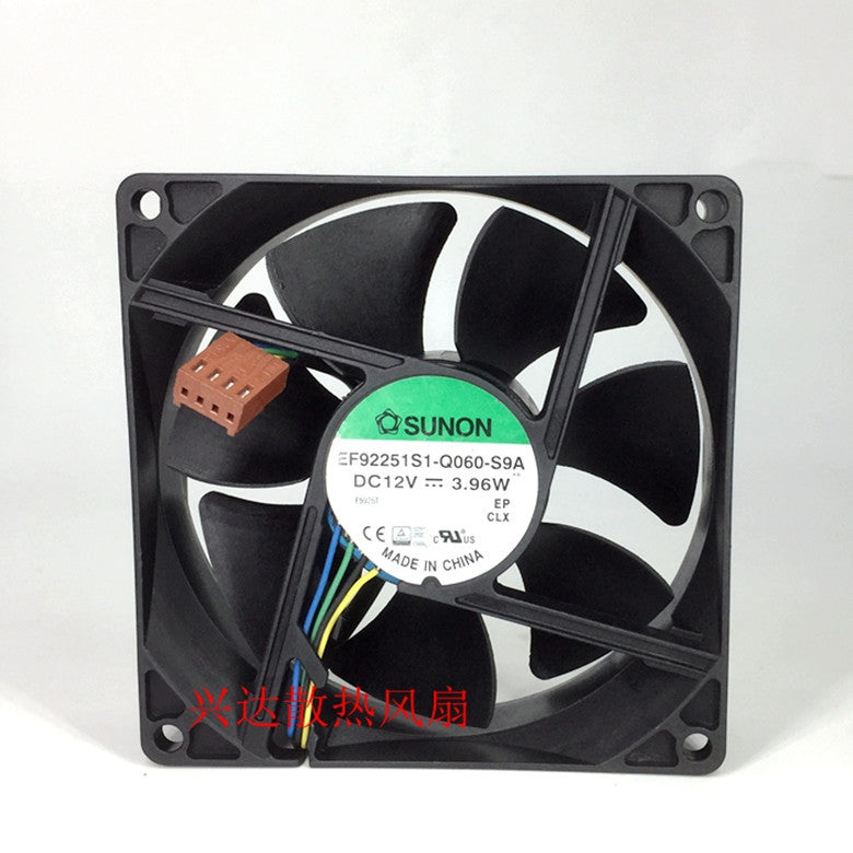 1PC SUNON 9025 12V 3.96W EF92251S1-Q060-S9A Four-wire temperature controlled fan