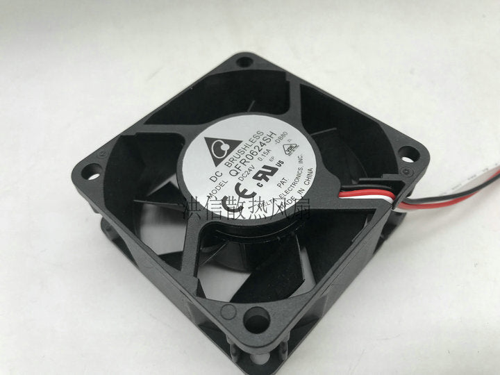 DELTA QFR0624SH 24V 0.15A 60mm 6025 mute inverter cooling fan