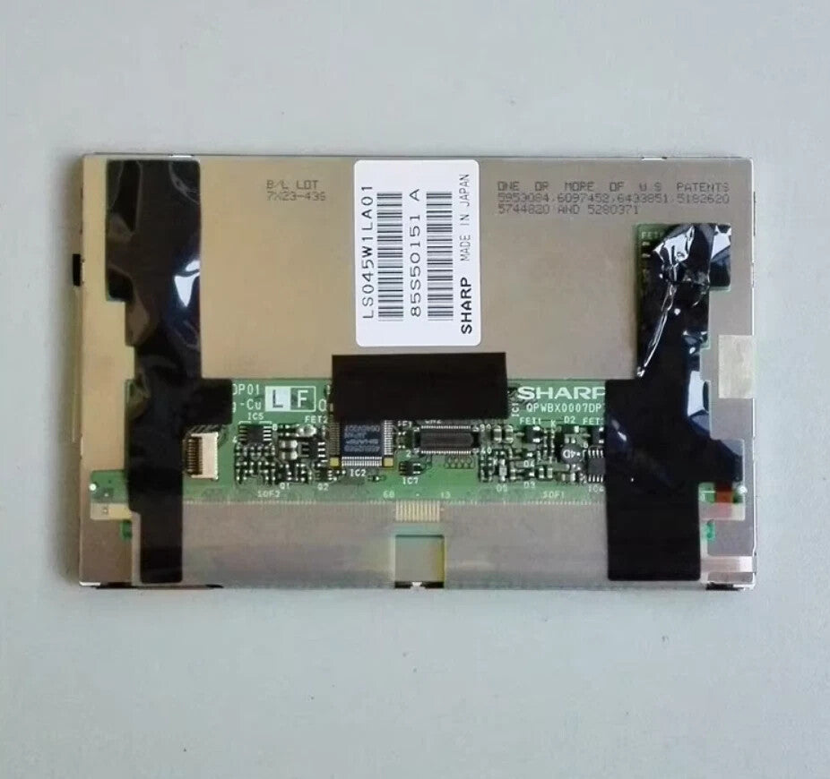 4.5" inch LS045W1LA01 QPWBX0007DPZ1 LCD Display Screen for Sharp