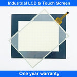 Touch Screen Panel Glass AMT10756 91-10756-00A 1071.0164A + Overlay Film