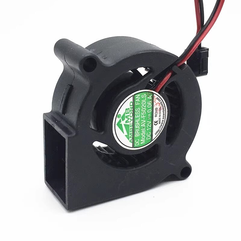 AMBEYOND AV-F5020MS 12V 0.10A 5CM 5020 Turbo Blower Cooling Fan