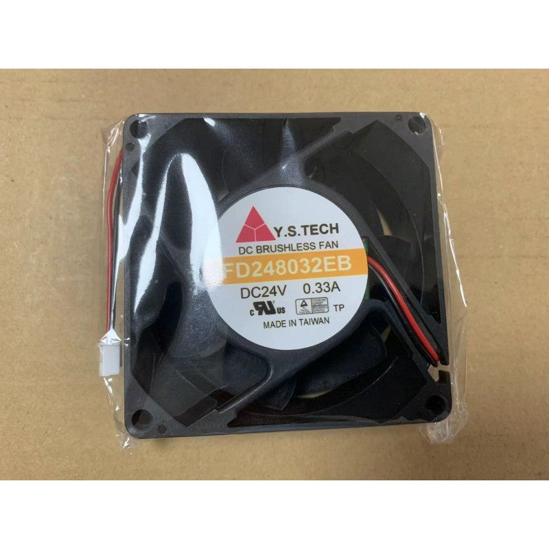 Y.S.TECH FD248032EB Fan 24V 0.33A 2pin 80*80*32mm Free Shipping