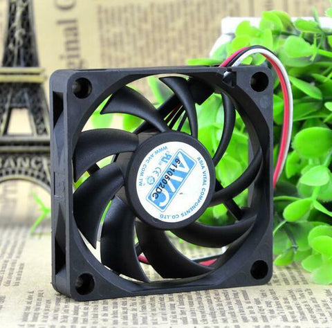 2pcs AVC 70*70*15 12V 0.7A 7CM DA07015B12U CPU 3pin cooling fan