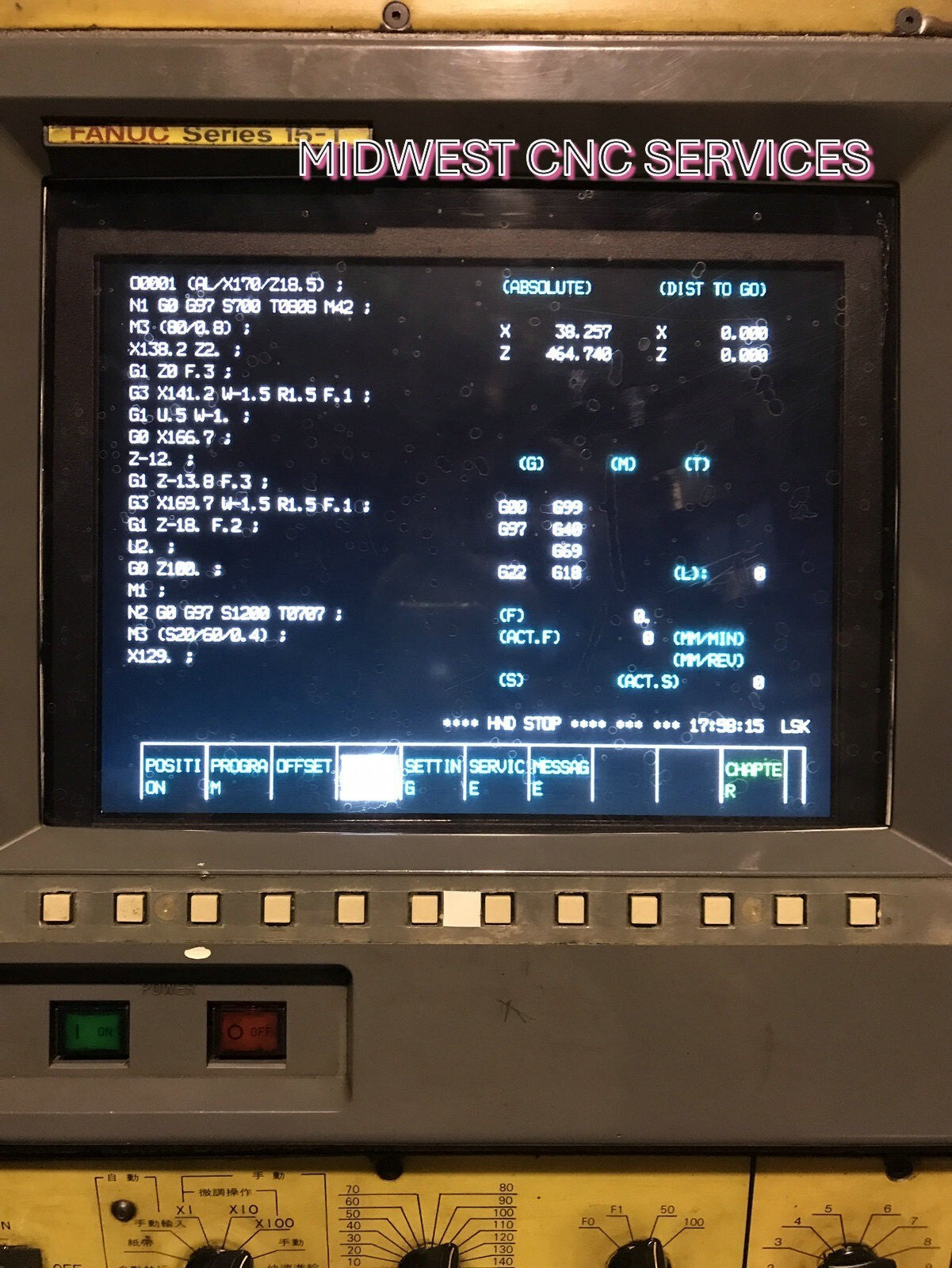 PLUG N' PLAY A02B-0094-C051 Direct Monitor for FANUC CRT/MDI unit A61L-0001-0094