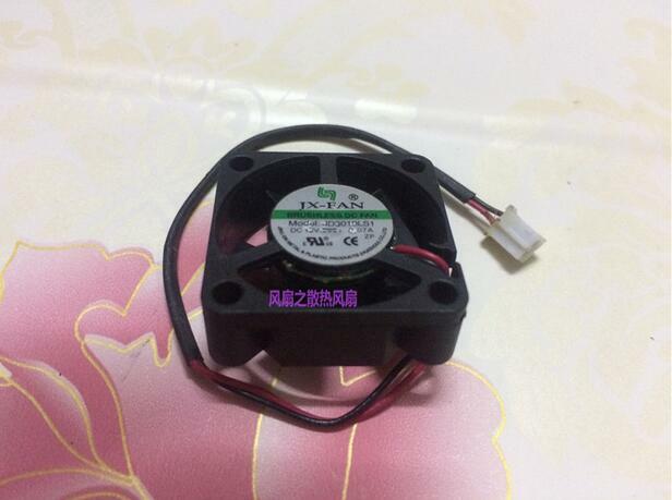 3010 DC12V 0.7W 3cm 30*30*10MM JD3010LS1 2wire double ball heat sink small fan