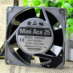 109S094 For SANYO Mini Ace 25 90mm 10/9W 0.06/0.05A cooling fan