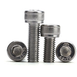 Hex Head Allen Socket Cap Screw Bolt M2.5 M3 A2 304 Stainless Steel DIN912