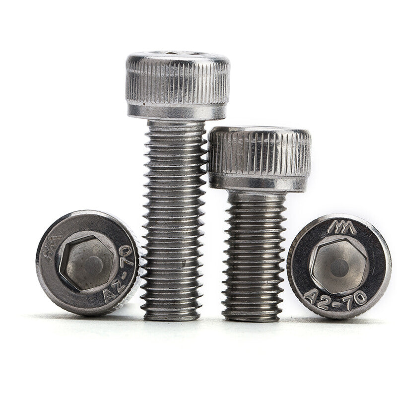 Hex Head Allen Socket Cap Screw Bolt M2.5 M3 A2 304 Stainless Steel DIN912