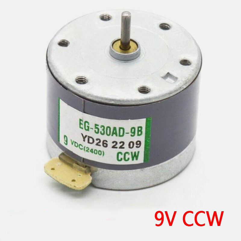 530 Motor DC 6V 9V 12V 2400RPM - EG-530AD-2B/2F Micro-motor CW/CCW For DIY Parts