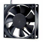 For ADDA AD0812UB-A7BGL S DC 12V 0.26A 4-wire 80x80x25mm Server Cooling Fan