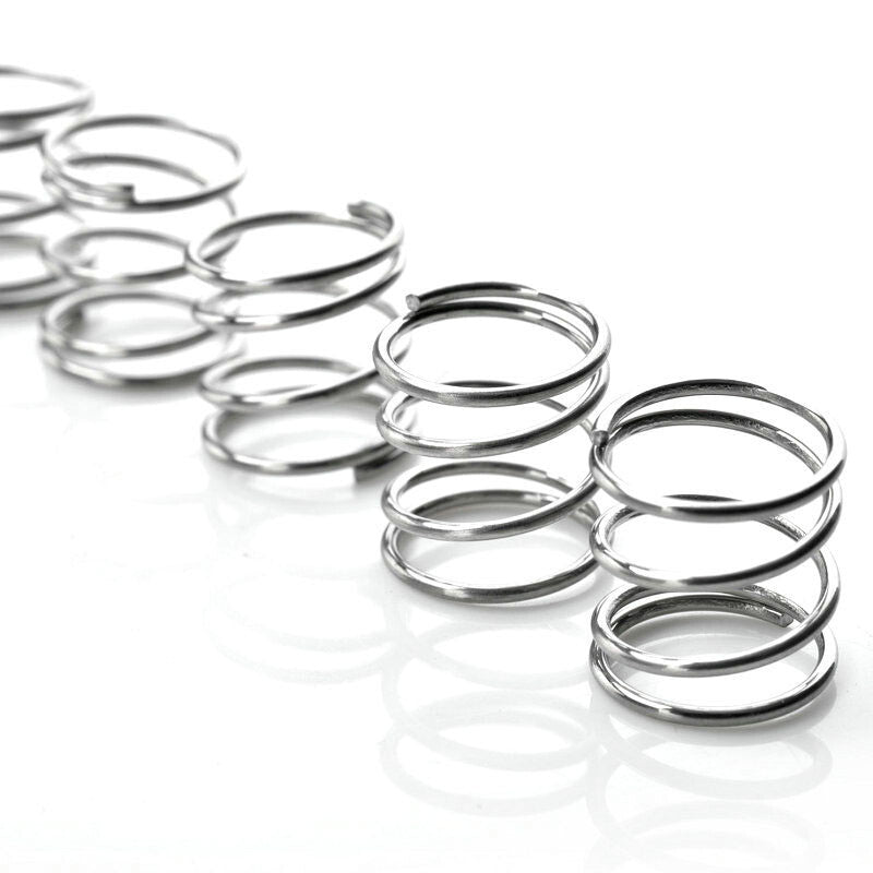 0.7mm WD 4mm OD Stainless Steel Compression Spring Compressed Pressure Springs