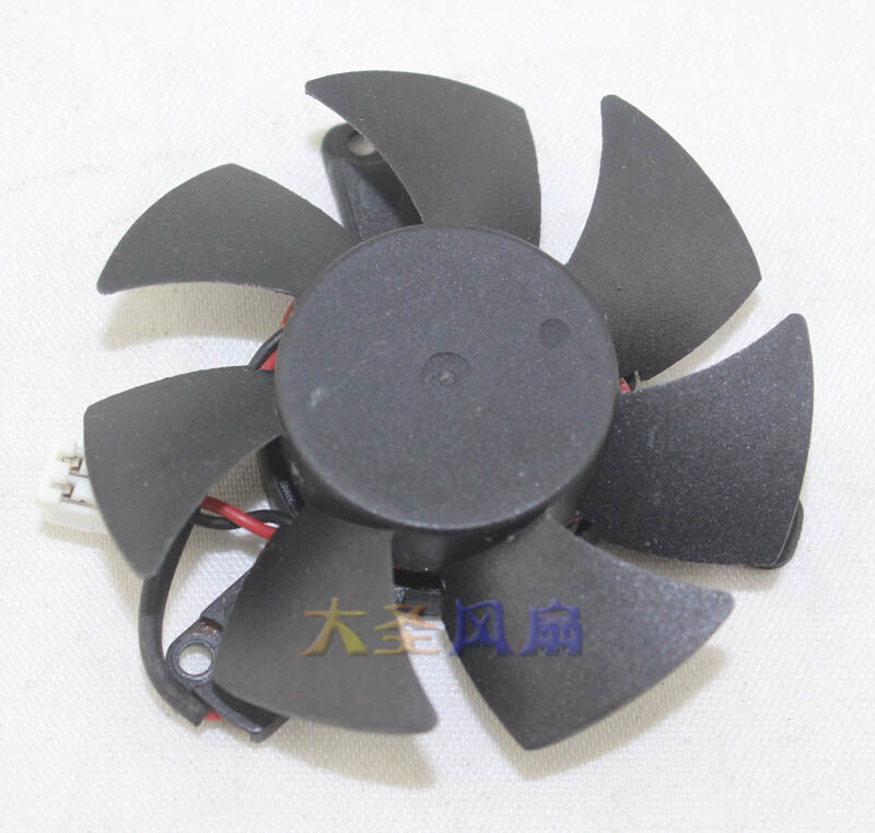 Graphics card cooling fan APISTEK GA51S2L GA51S2H -NNTK 12V 0.13A 0.18A 2Lines