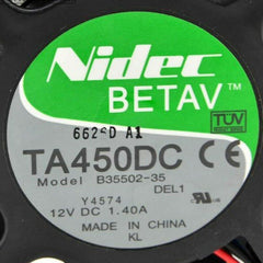 NIDEC 12CM B35502-35 DC 12V 1.40A 12038 120*120*38mm 4 Wire PWM Cooling Fan