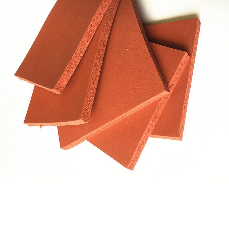 Silicone Foam Sponge Plate Sheet Heat Insulation Blanket Strip 500 X 500 X 5mm