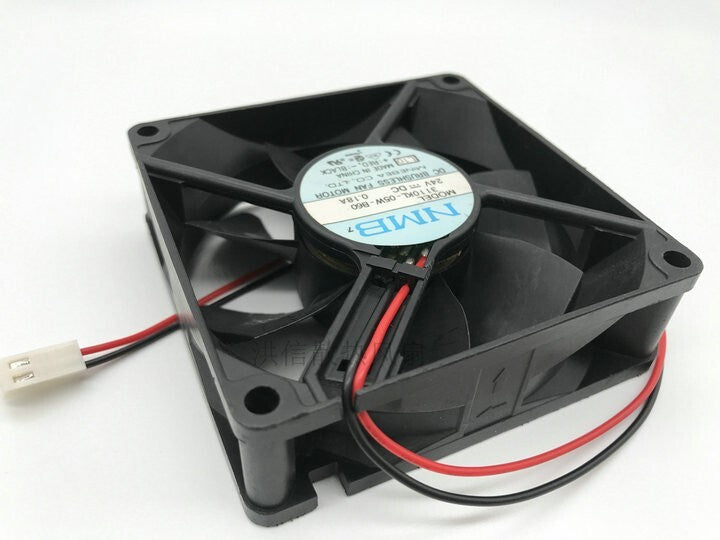 NMB 8025 3110KL-05W-B60 DC24V 0.18A 80mm inverter cooling fan 2pin