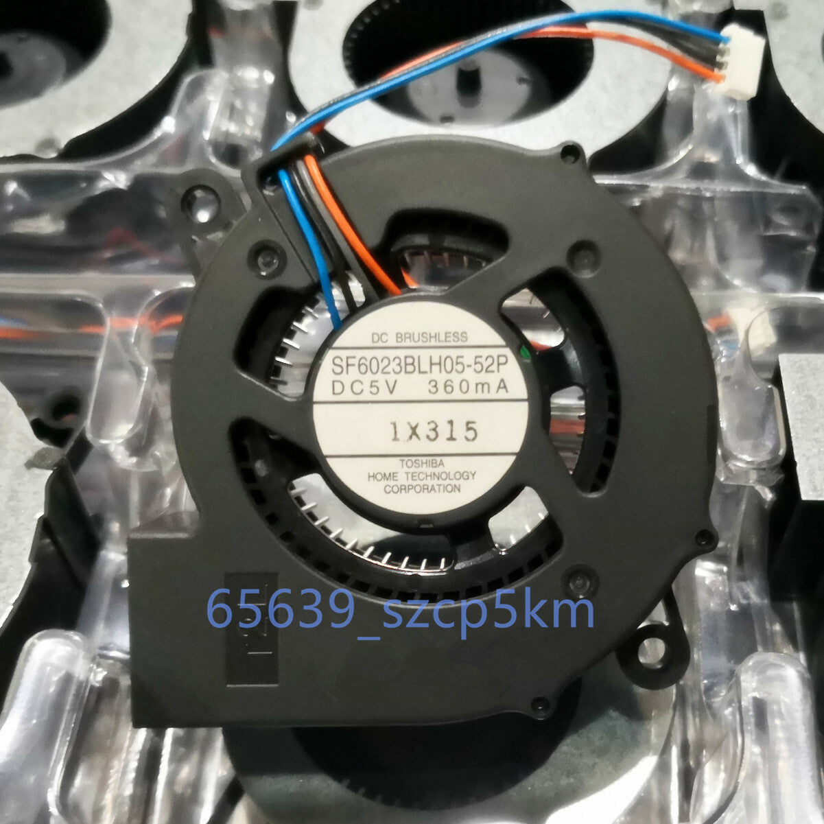 Toshiba SF6023BLH05-52P DC5V 360mA 4Pin For Projector Cooling Fan