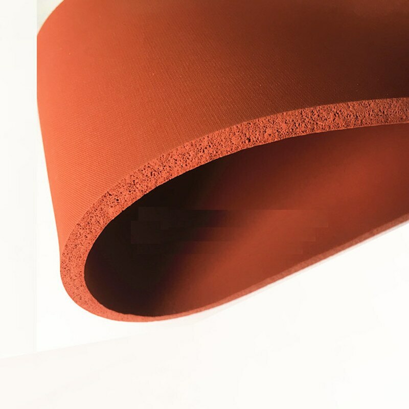 Silicone Foam Sponge Plate Sheet Heat Insulation Blanket Strip 500 X 500 X 5mm