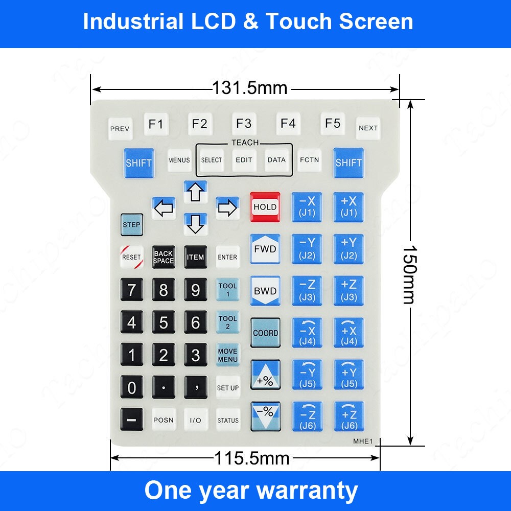 Membrane film for MHE1 A05B-2301-C302 Robot RJ RJ2 RJ3 Teach Pendant Overlay