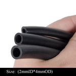 2mmID X 4mmOD viton tubing viton hose FKM tubing biodiesel fuel line 1meter