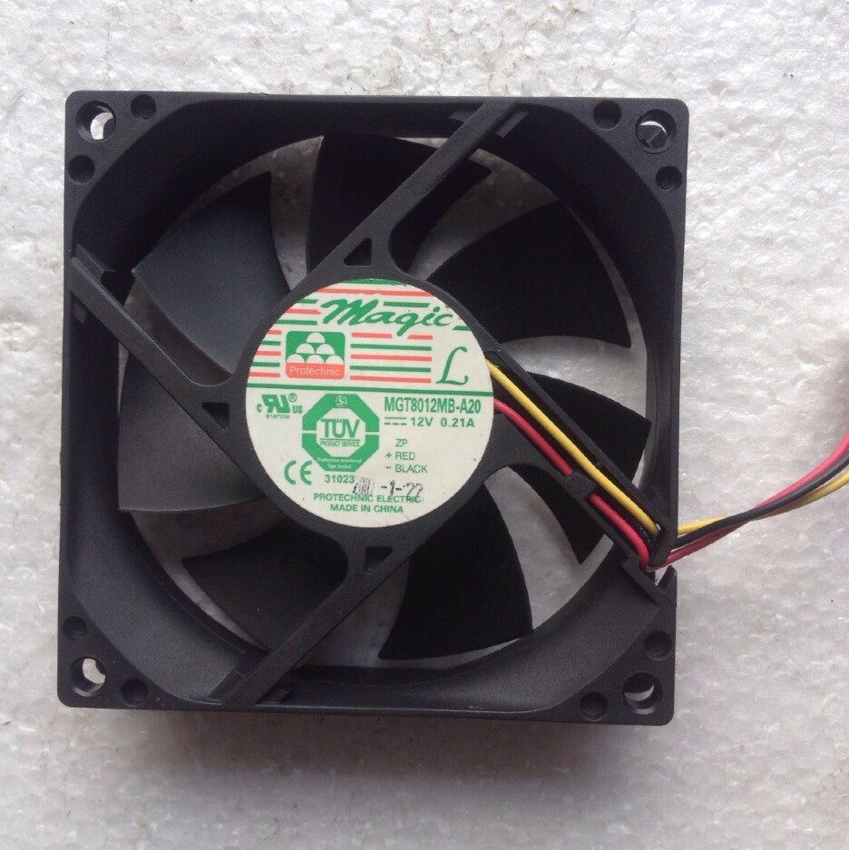 MAGIC 8020 12V MGT8012MB-A20 80*80*20MM 3 line heat sink fan