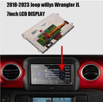 Replacement LCD Display Touch Screen Radio NAV JEEP WRANGLER JL 7INCH 2018-2023