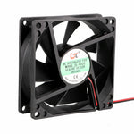 80mm x 80mm x 25mm 12V DC Cooling Fan Long Life Sleeve Bearing Computer Case Fan