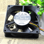 SANYO L09P0924H305 92*92*25mm DC 24V 0.14A 3 wire Cooler Cooling Fan