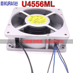 1PCS IKURA FAN U4556ML 12CM 12038 220V 16/15W all metal cooling fan