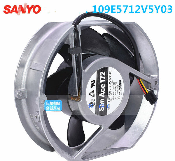 Sanyo 17251 109E5712V5Y03 12V 2.3A dual ball cooling fan supports PWM